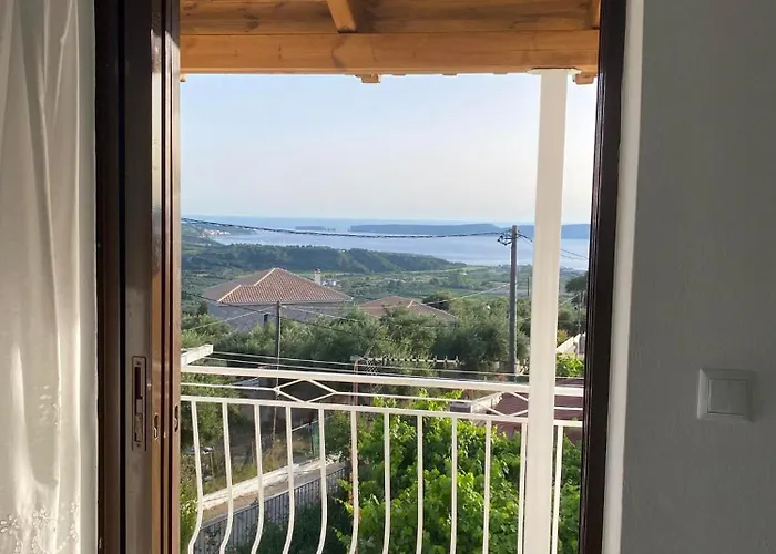 Navarino Bay Panoramic View - Golden Sunset House, Pyla * Πύλος