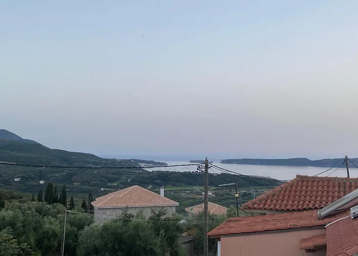 Navarino Bay Panoramic View - Golden Sunset House, Pyla Διαμέρισμα Πύλος