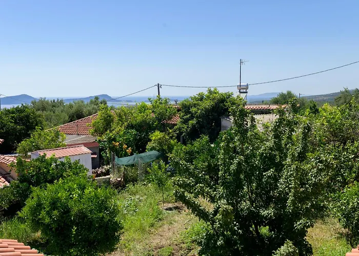 Navarino Bay Panoramic View - Golden Sunset House, Pyla * Πύλος