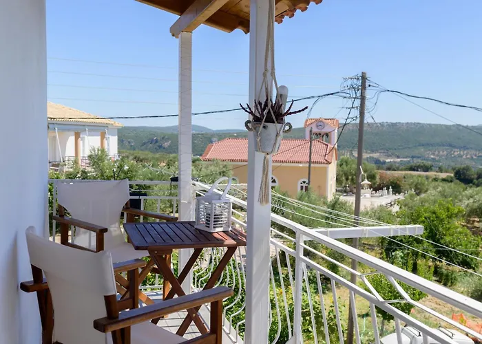 Navarino Bay Panoramic View - Golden Sunset House, Pyla Διαμέρισμα