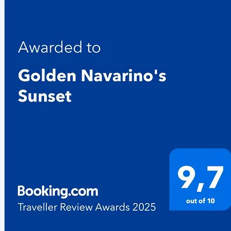 Golden Navarino's Sunset Pylos