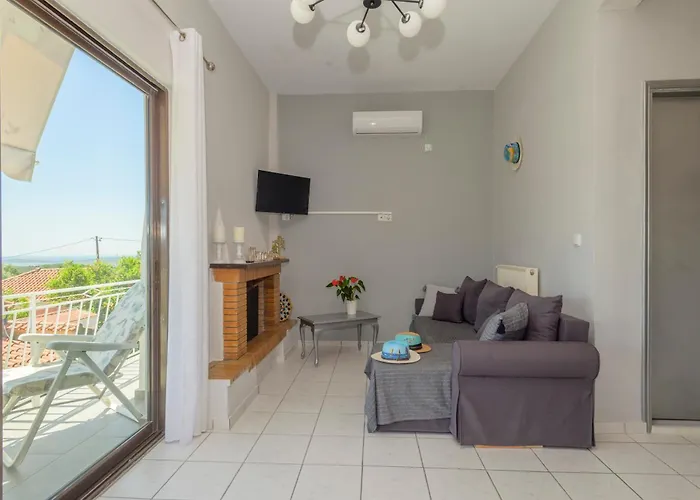 Navarino Bay Panoramic View - Golden Sunset House, Pyla